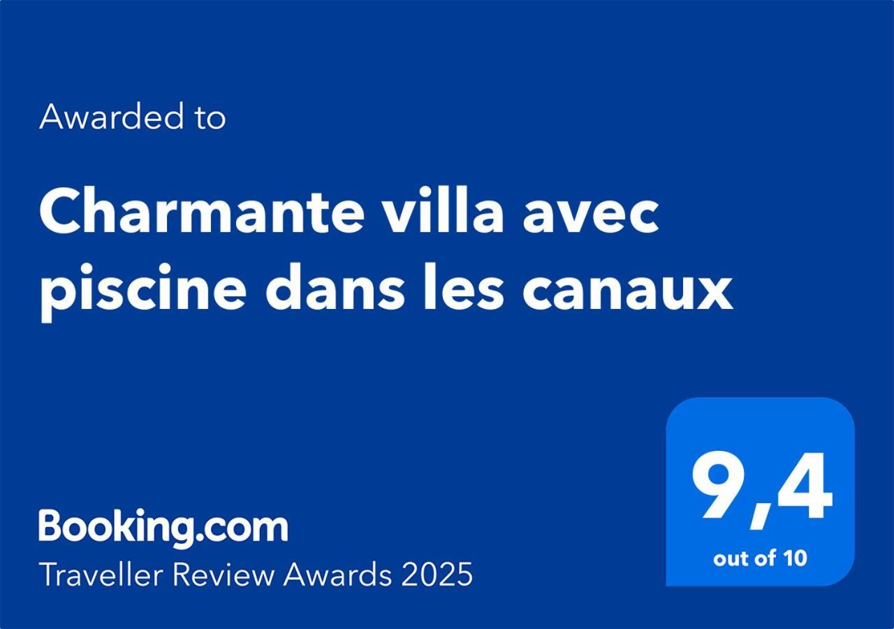 Charmante Villa Avec Piscine Dans Les Canaux 艾姆布里亚布拉瓦 外观 照片